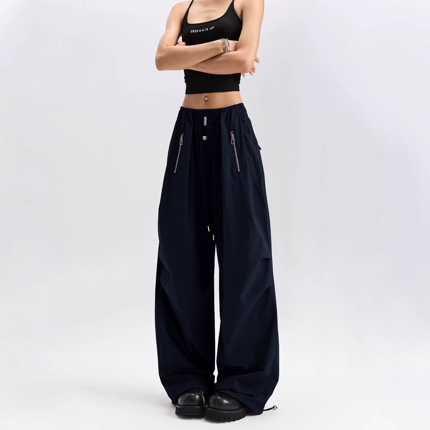 Retro Cargo Pants for Women