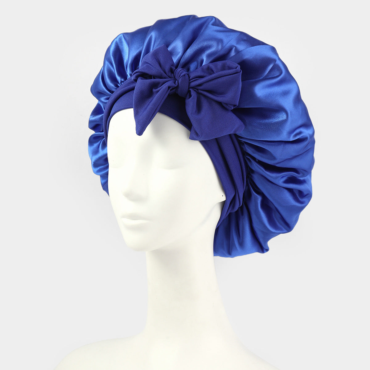 Elastic strap color Ding round hat bow