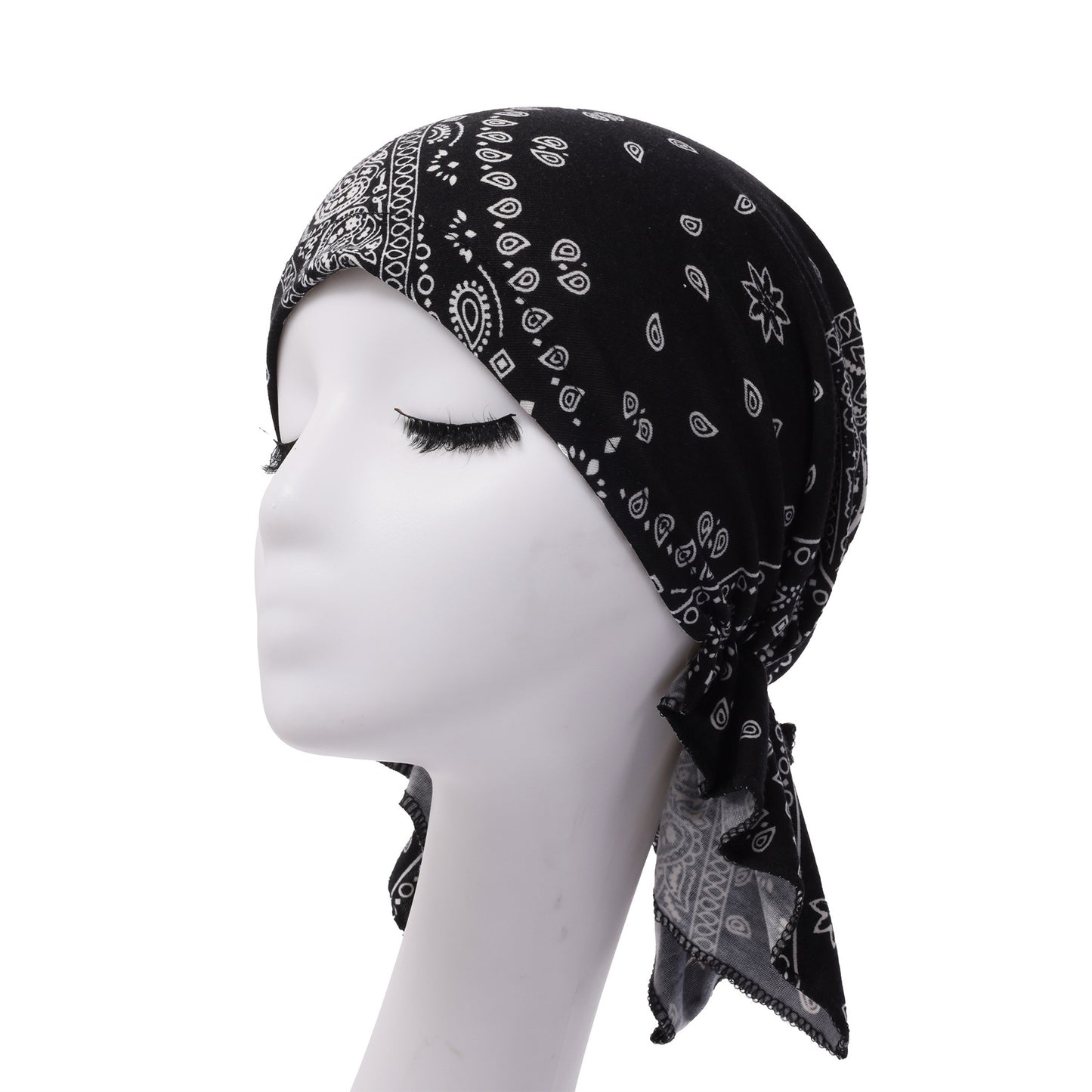 Women's Hat Short Cap Headscarf
