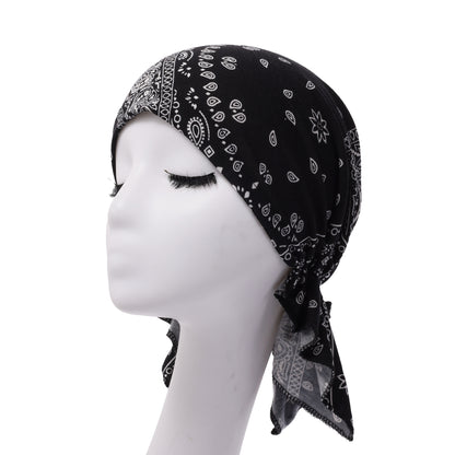 Women's Hat Short Cap Headscarf