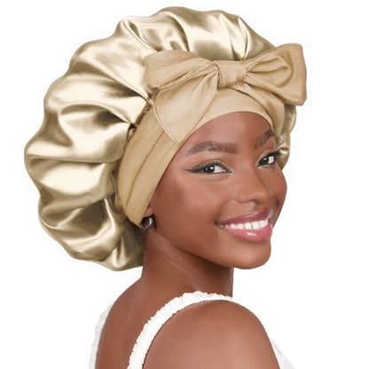 Elastic strap color Ding round hat bow