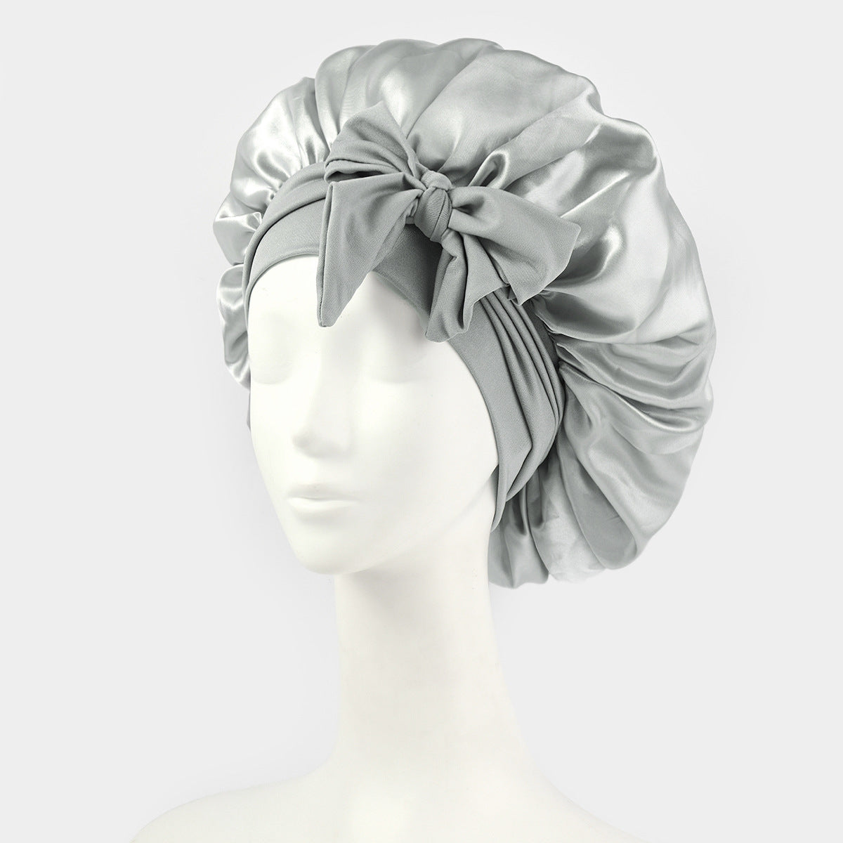 Elastic strap color Ding round hat bow