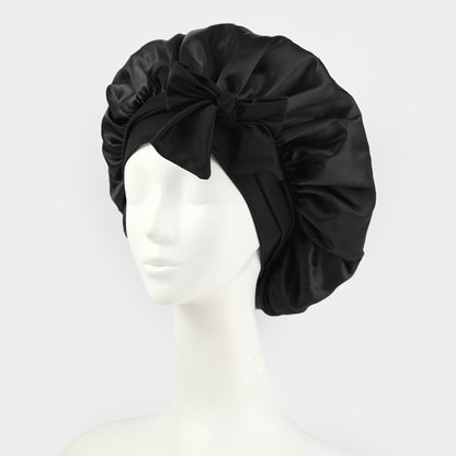 Elastic strap color Ding round hat bow