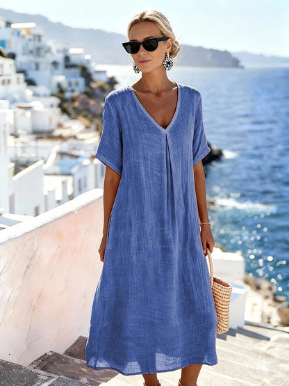 Women’S V-Neck Dress