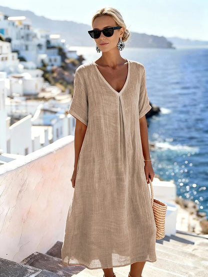 Women’S V-Neck Dress