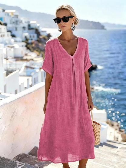 Women’S V-Neck Dress