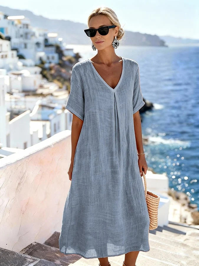 Women’S V-Neck Dress